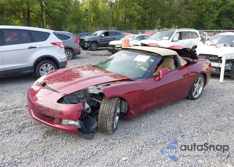 2006 Chevrolet Corvette from USA, damaged, VIN 1G1YY36U265118465